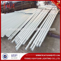 Octagonal folding lighting pole